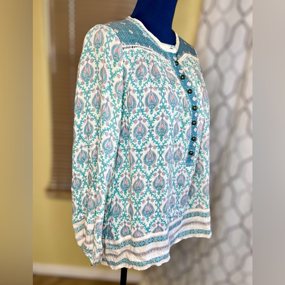 EUC Spell & the Gypsy Collective Sage Oracle Blouse - Picture 6 of 17